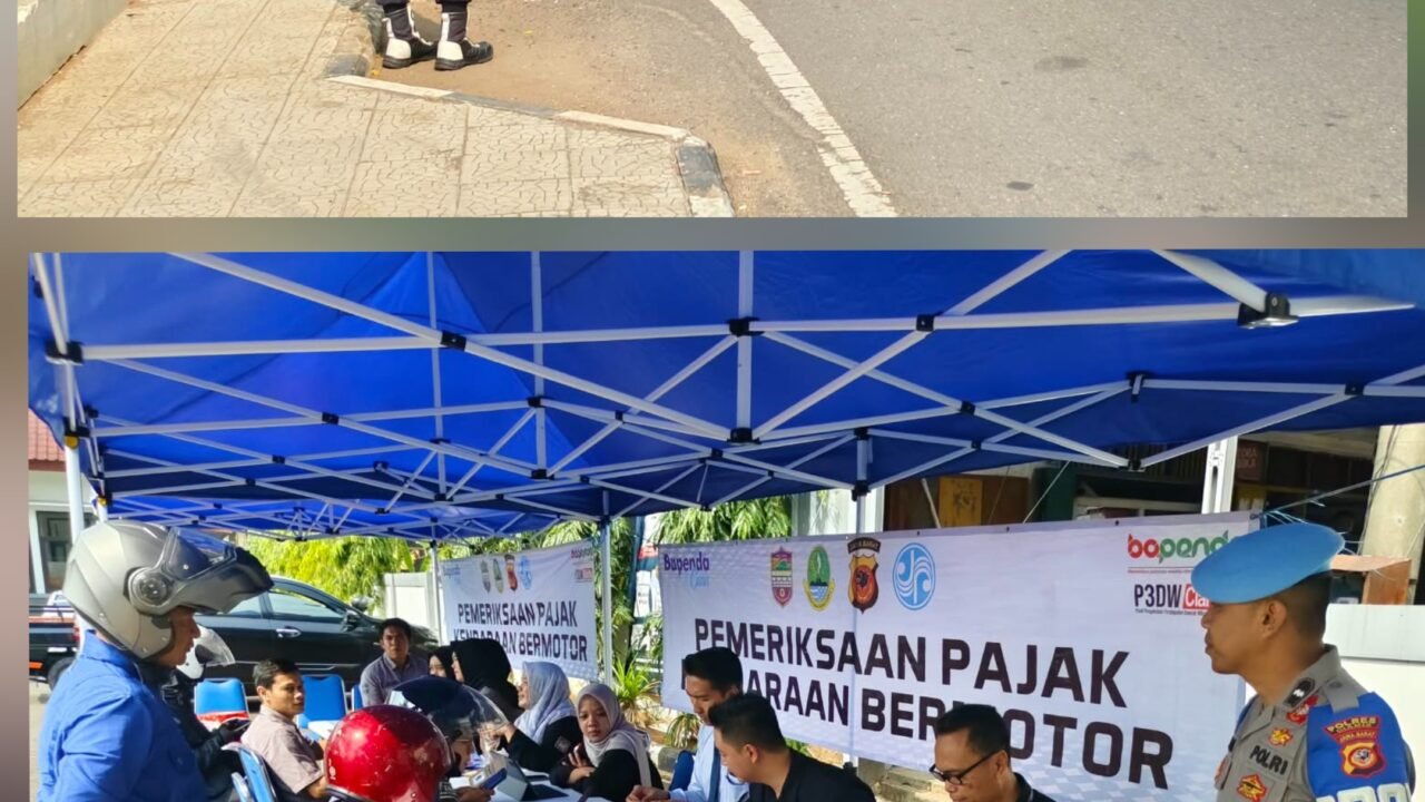 Sinergi Lintas Instansi, Operasi Gabungan KTMDU di Kecamatan Cijeungjing Dorong Peningkatan Kepatuhan Pajak Kendaraan Bermotor