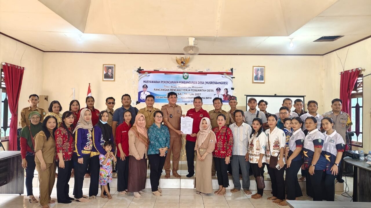 Bhabinkamtibmas Desa Palangan Hadiri Musrenbangdes Tahun 2026